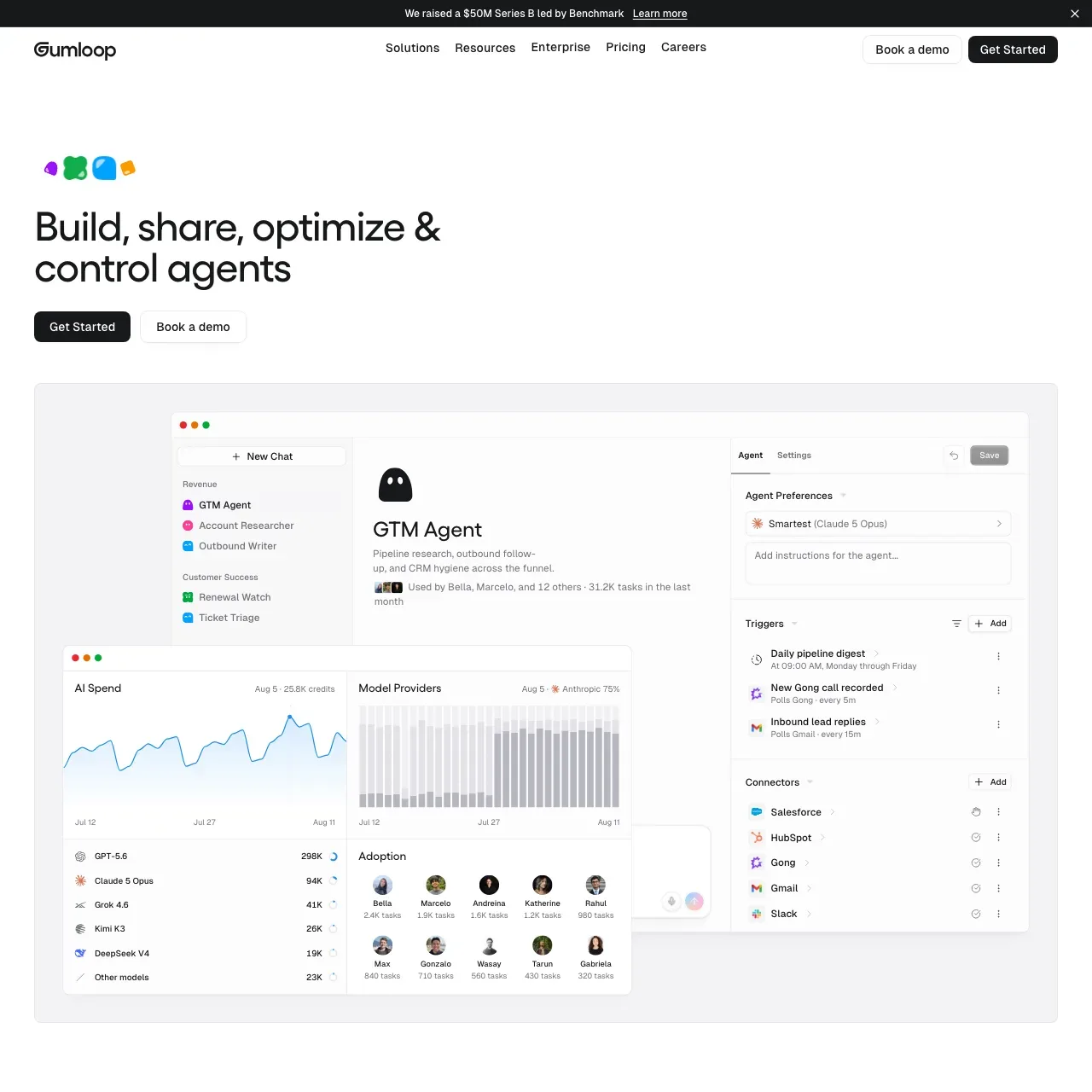 Gumloop website screenshot